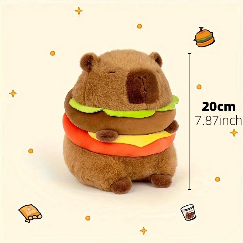Capivara de Pelúcia 23cm – A calmaria mais fofa do reino animal!
