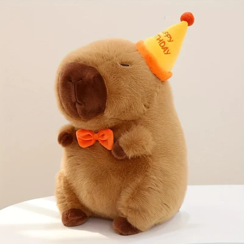Capivara de Pelúcia 23cm – A calmaria mais fofa do reino animal!
