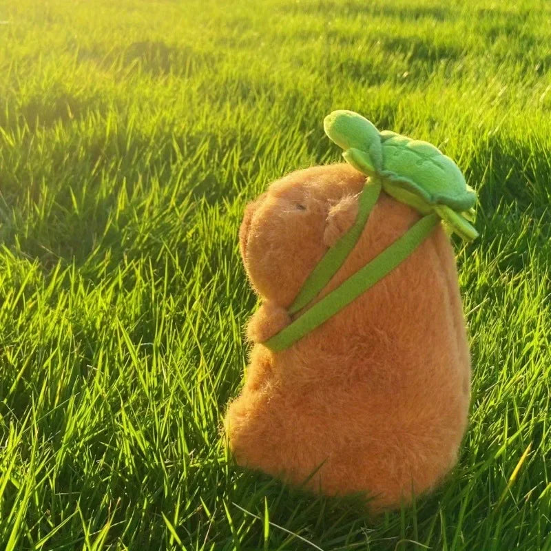 Capivara de Pelúcia 23cm – A calmaria mais fofa do reino animal!