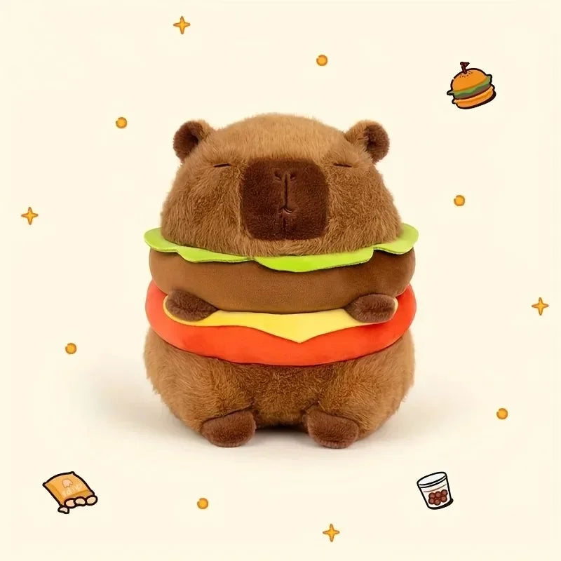 Capivara de Pelúcia 23cm – A calmaria mais fofa do reino animal!