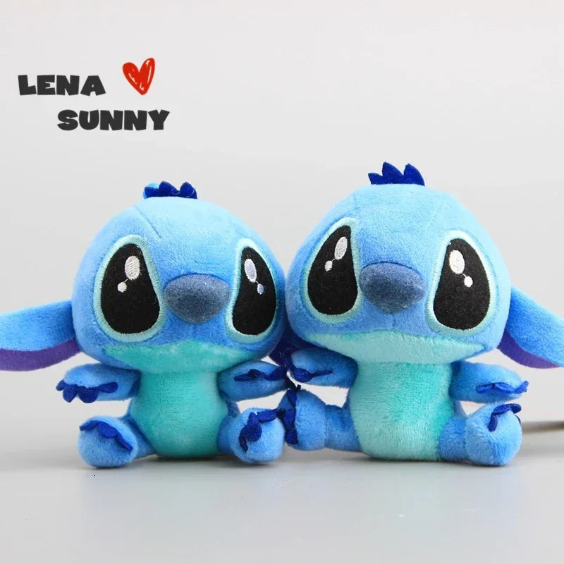 5/20Pcs/Lot Cute Cartoon Lilo and Stitches Small Pendant Plush Toy,4" 10CM Kawaii Plush Keychain Kids Best Chirstmas Gift Toys