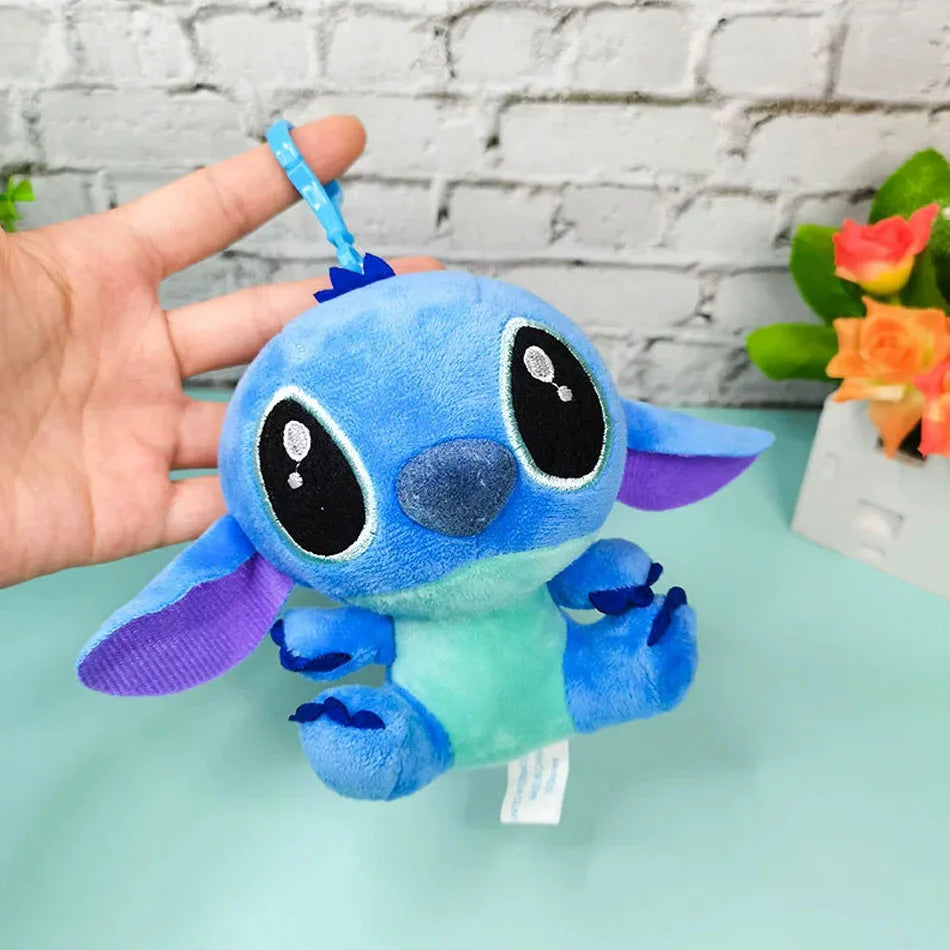 5/20Pcs/Lot Cute Cartoon Lilo and Stitches Small Pendant Plush Toy,4" 10CM Kawaii Plush Keychain Kids Best Chirstmas Gift Toys
