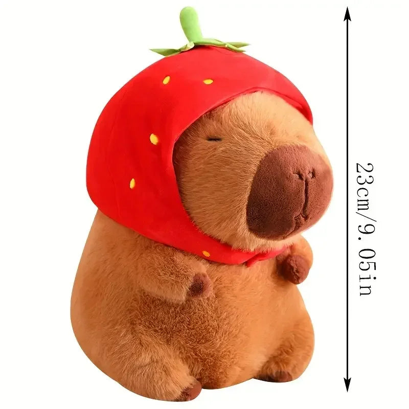 Capivara de Pelúcia 23cm – A calmaria mais fofa do reino animal!
